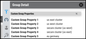 Custom Group Properties - Custom Group Properties Section in Group Detail